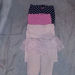 Baby girl leggings bundle